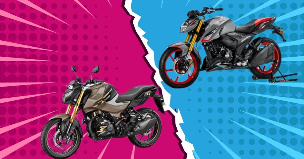 TVS Apache RTR 160 4V vs Hero Xtreme 160R 4V