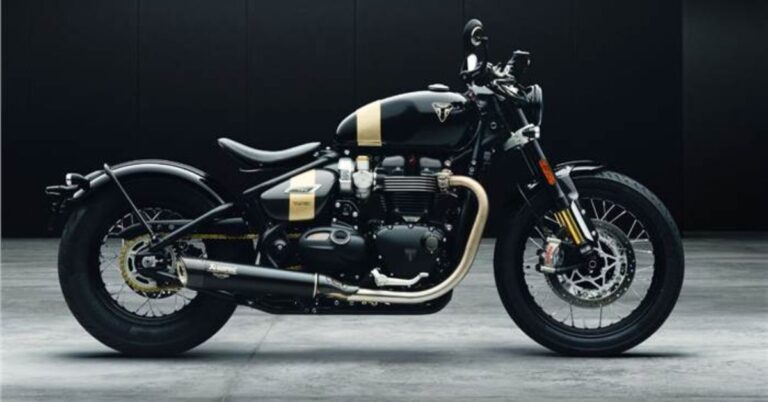 Triumph Unveils the Limited-Edition Bonneville Bobber TFC
