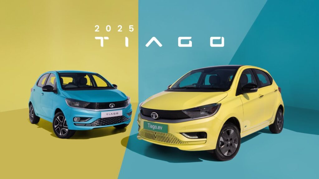 2025 Tata Tiago and Tiago EV