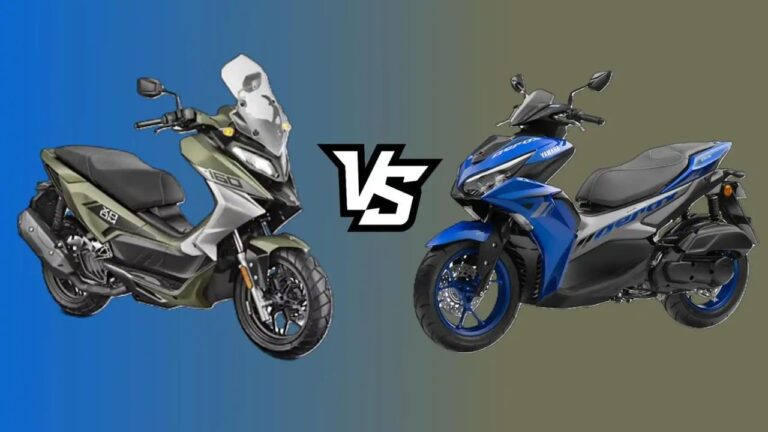 Hero Xoom 160 vs Yamaha Aerox 155