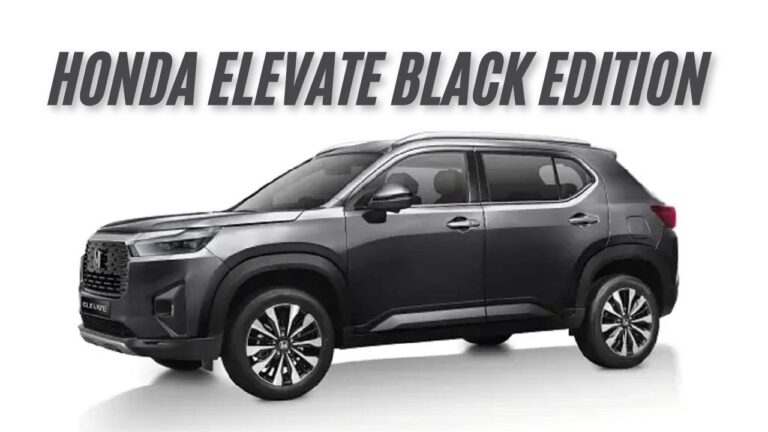 Honda Elevate Black Edition