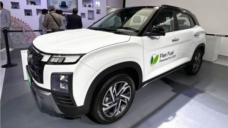 Hyundai Creta 1.0 Flex-Fuel Concept Unveiled at Auto Expo 2025