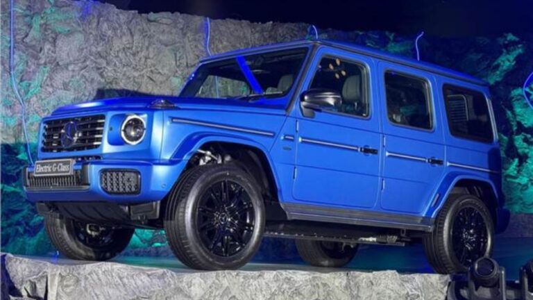 Mercedes-Benz G 580 Electric Launched in India at Rs 3 Crore