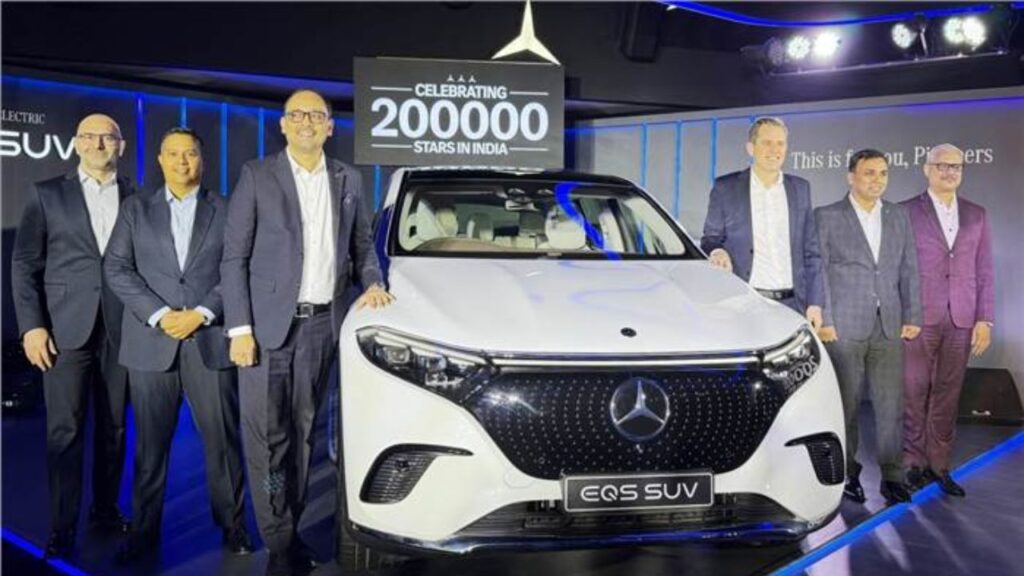 Mercedes-Benz Launches EQS 450 SUV in India