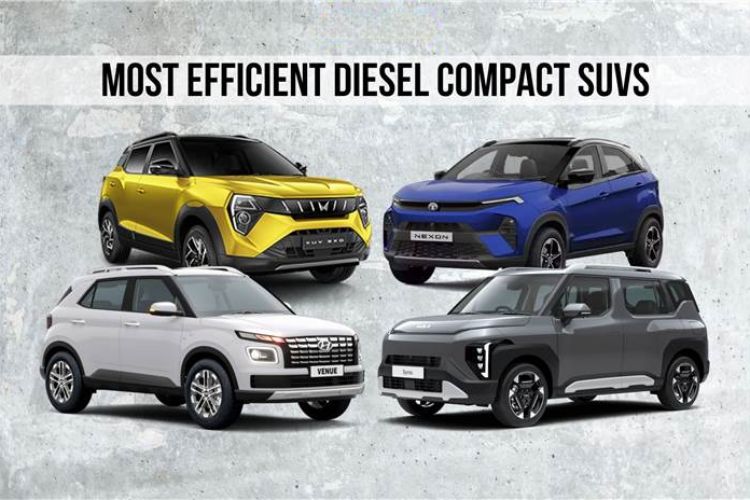 Most Fuel-Efficient Diesel Compact SUVs in India – Ranked