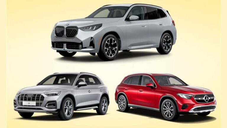 New BMW X3 vs Rivals
