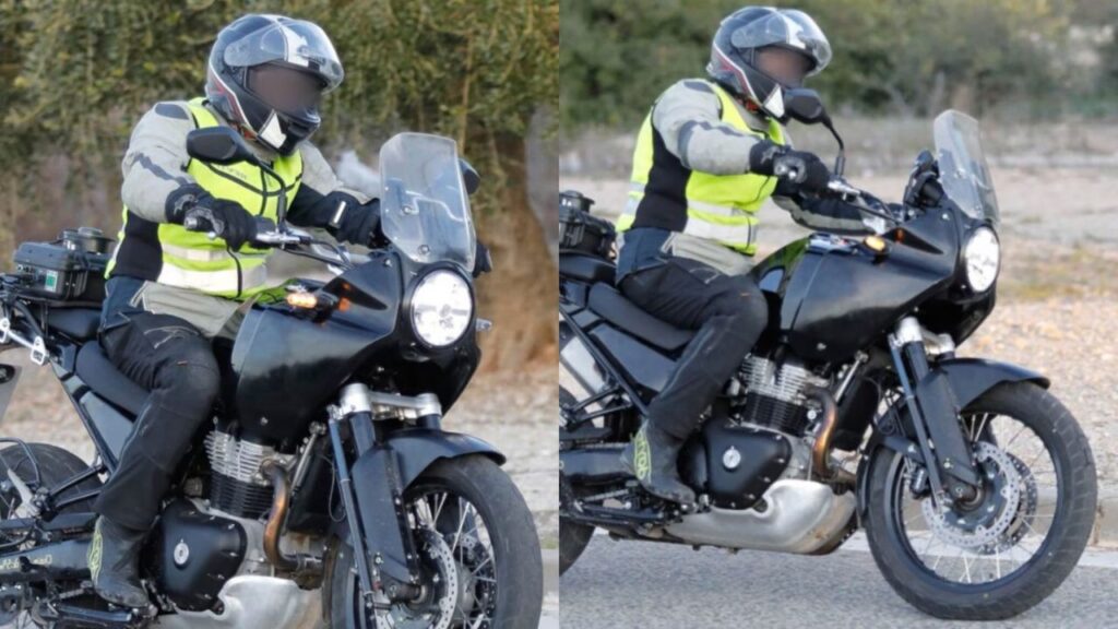 Royal Enfield Himalayan 750 Spotted Testing in India Again