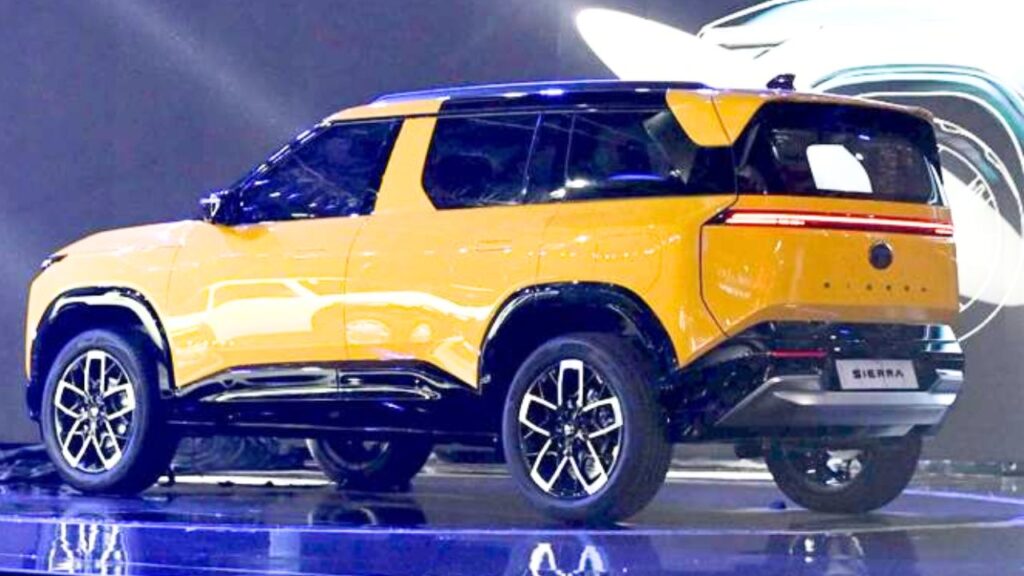 Tata Sierra Near-Production Concept Unveiled at Auto Expo 2025