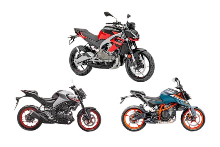 Aprilia Tuono 457 vs Rivals