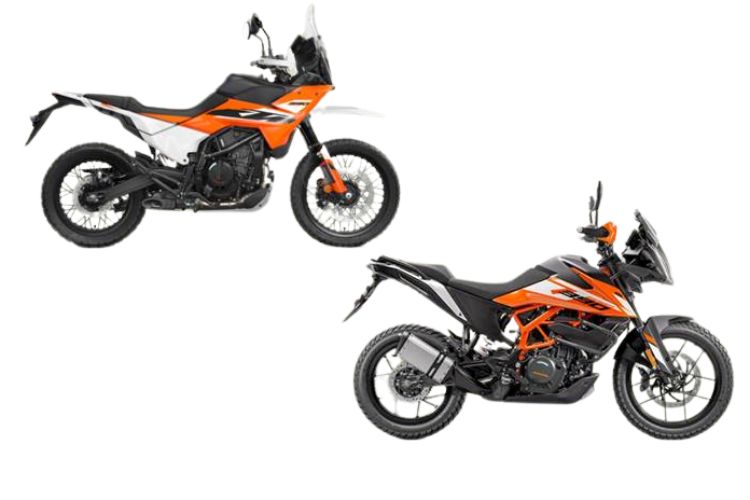 KTM 390 Adventure New vs. Old