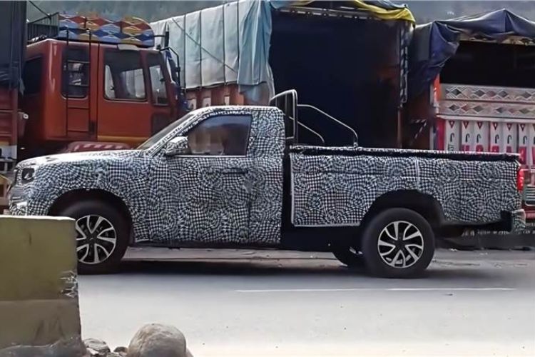 Mahindra Scorpio N Pickup Truck Spotted Testing in India