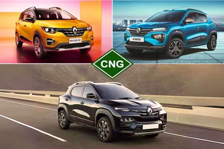 Renault Kwid, Triber & Kiger CNG Launched