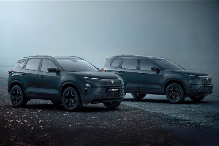 Tata Harrier & Safari Stealth Edition Launched