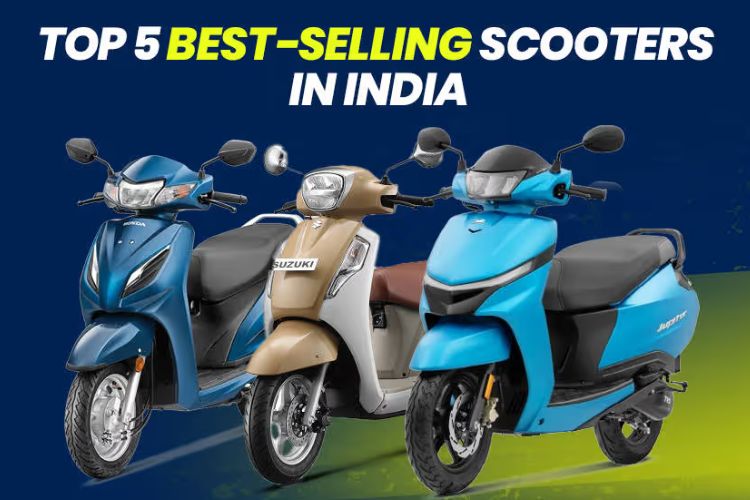 Top 5 Best-Selling Scooters in India