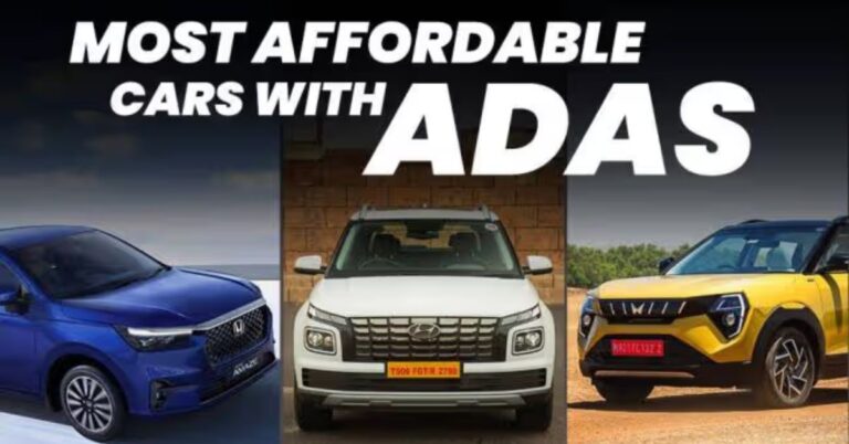 10 Most Affordable Cars and SUVs with ADAS in India