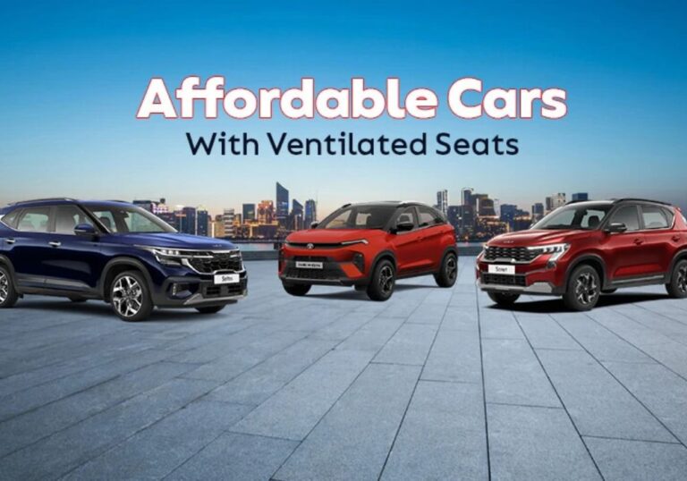 10 Most Affordable Cars in India with Ventilated Seats