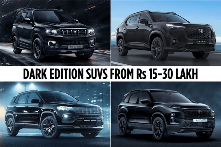 Dark-Themed SUV Between Rs 15 Lakh and Rs 30 Lakh