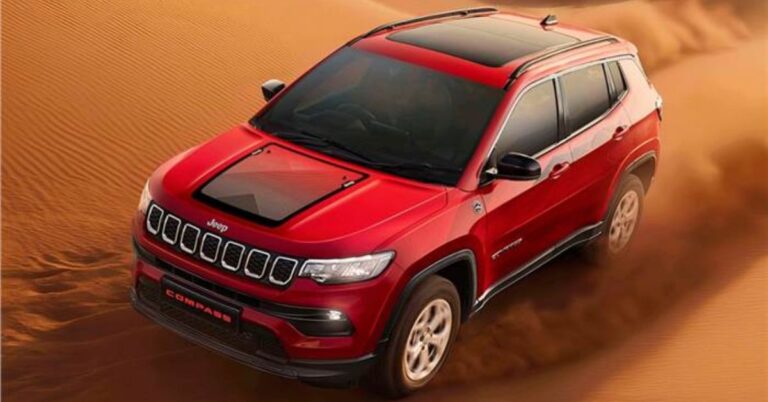 Jeep Compass Sandstorm Edition Launched