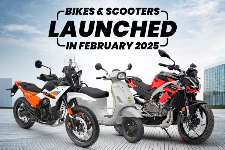 New Bikes and Scooters Launched in February 2025