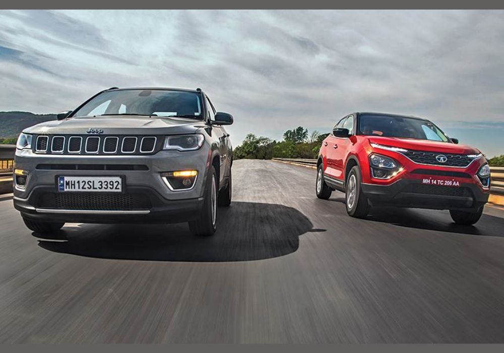 Tata Harrier vs Jeep Compass Diesel-AT