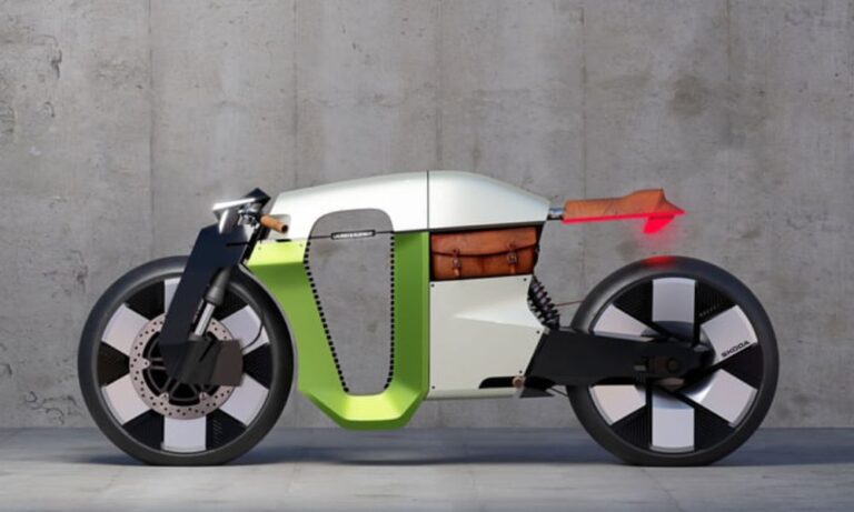 Skoda Surprises with the Laurin & Klement Slavia B Concept Bike