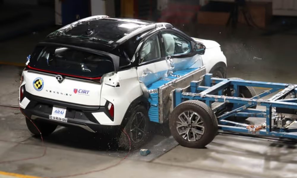 Tata Nexon EV 45kWh Secures 5-Star BNCAP Safety Rating Across All Variants