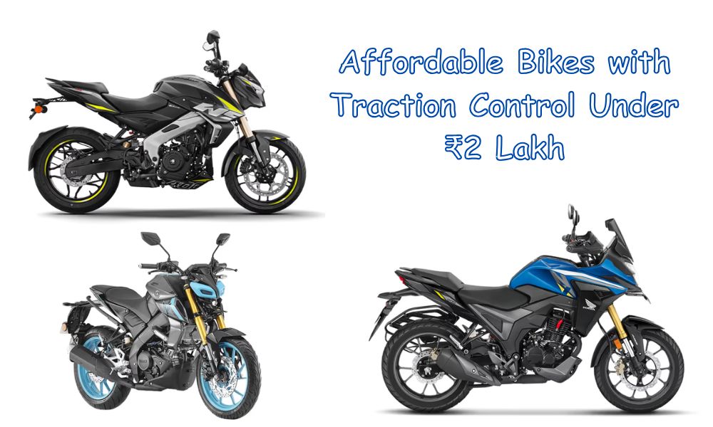 Affordable Bikes with Traction Control Under ₹2 Lakh