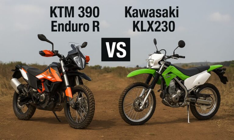 KTM 390 Enduro R vs Kawasaki KLX230