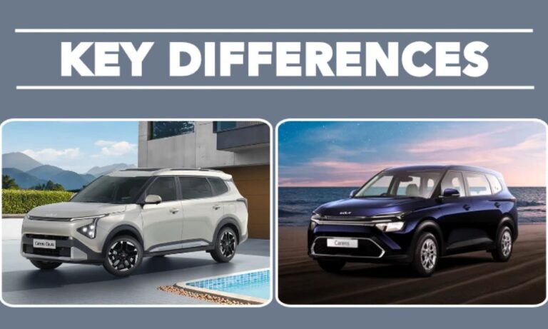 Kia Carens Clavis vs Carens