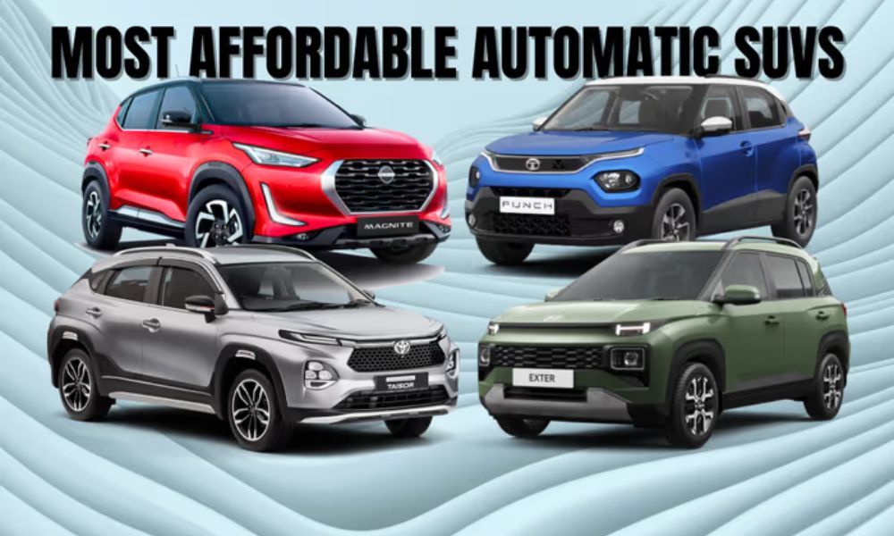 Most Affordable Automatic SUVs in India Under ₹10 Lakh