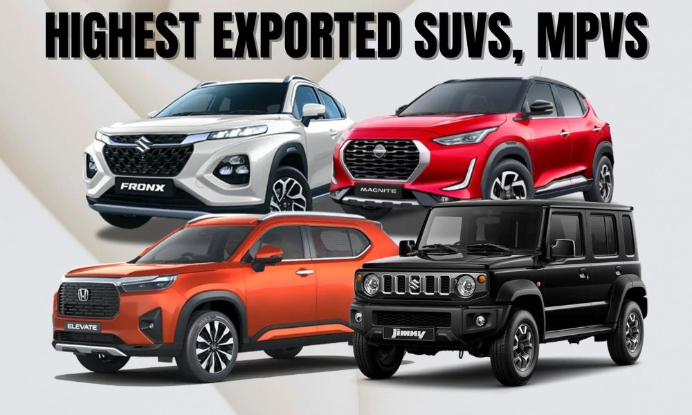 SUV and MPV Exports for FY2025