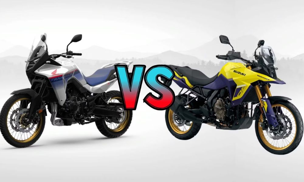 Honda XL750 Transalp vs Suzuki V-Strom 800DE
