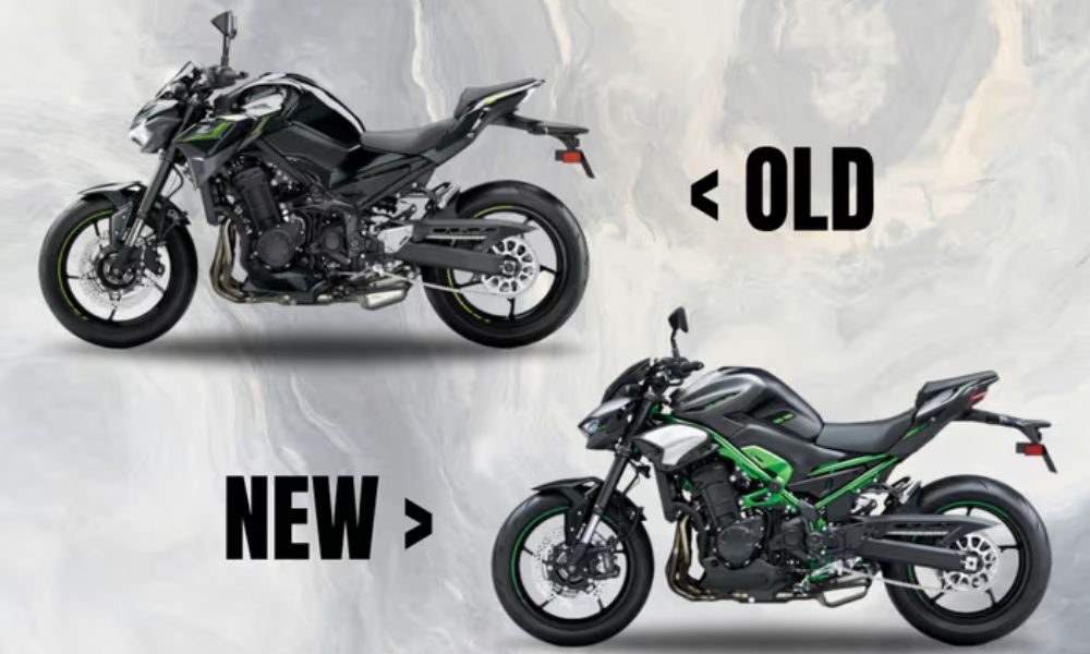 Kawasaki Z900 Old vs New