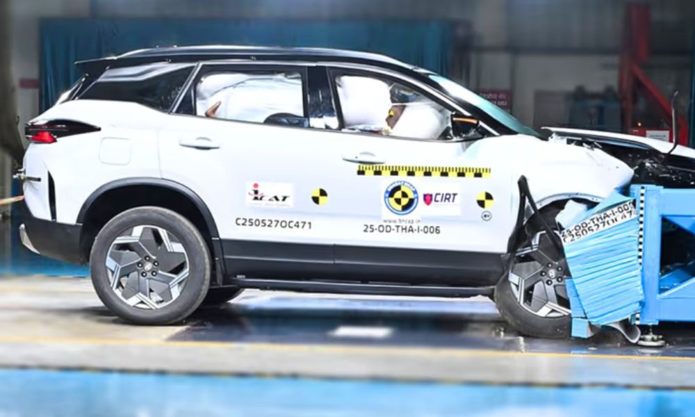 Tata Harrier EV Secures 5-Star Safety Rating from Bharat NCAP