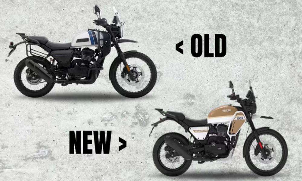 Yezdi Adventure Old vs New