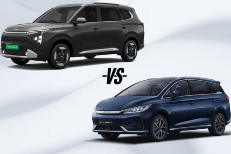 Kia Carens Clavis EV vs BYD eMax 7