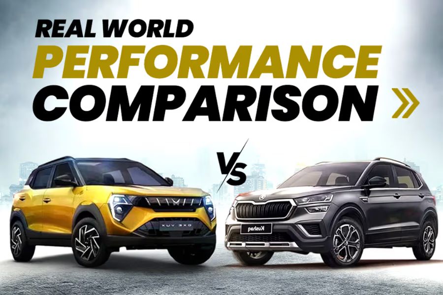 Mahindra XUV 3XO REVX A vs Skoda Kushaq Signature Plus