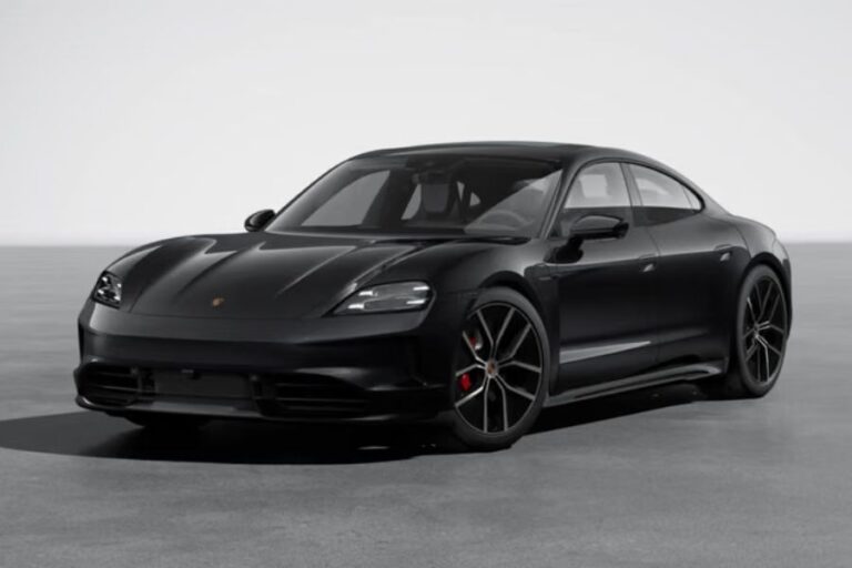 Porsche Taycan 4S Black Edition Launched