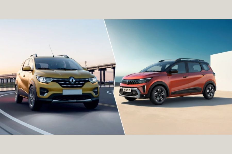 Renault Triber Old vs New