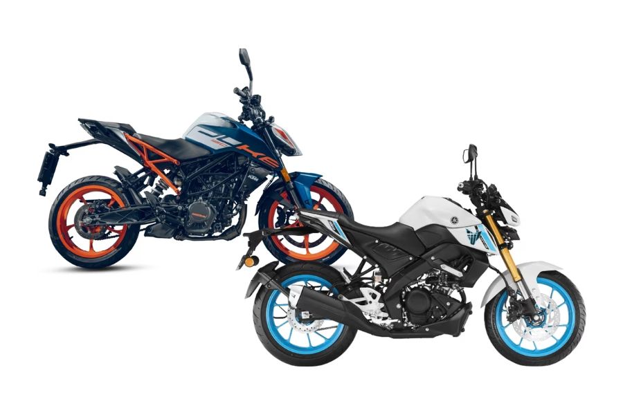 KTM 160 Duke vs Yamaha MT-15