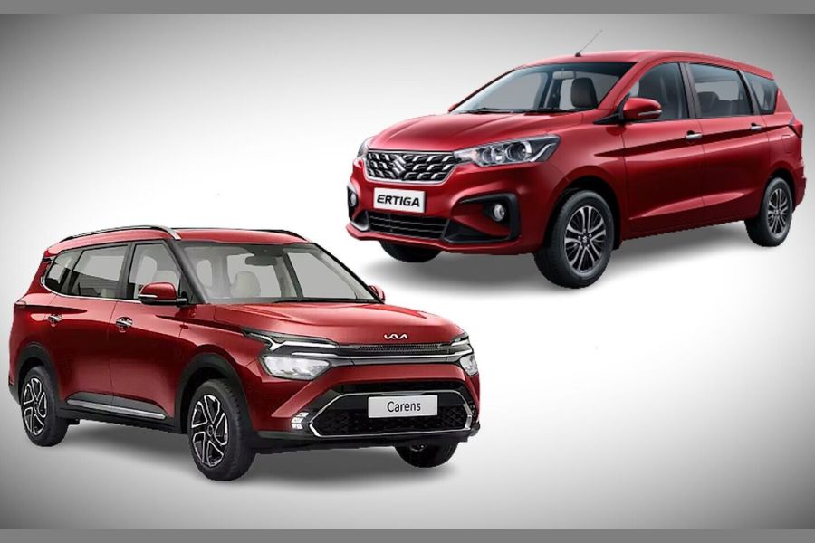 Maruti Ertiga vs Kia Carens