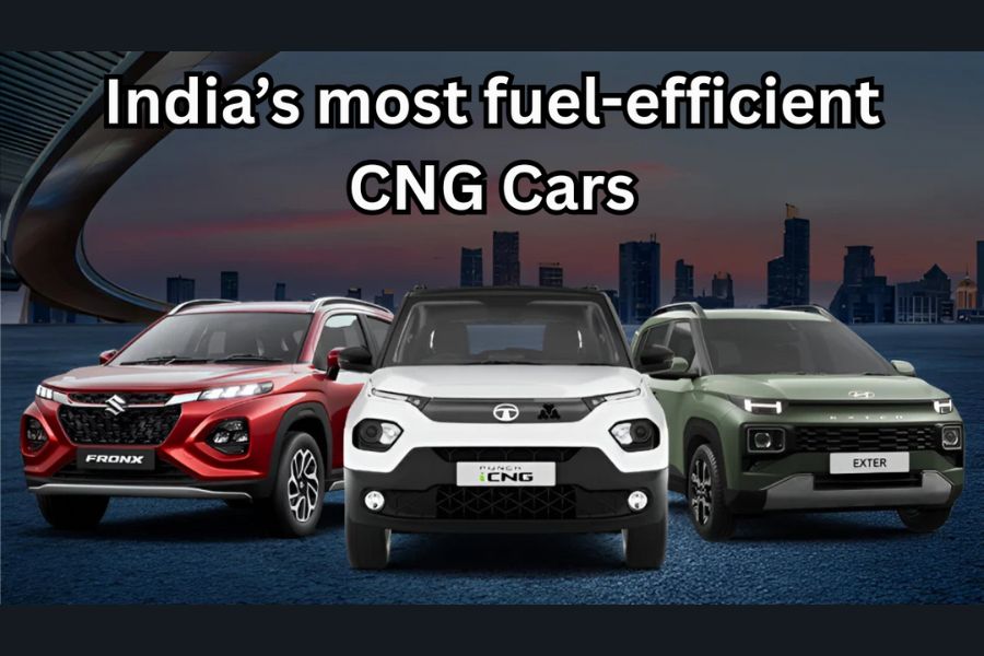Top 10 Most Fuel-Efficient CNG Cars in India (2025)