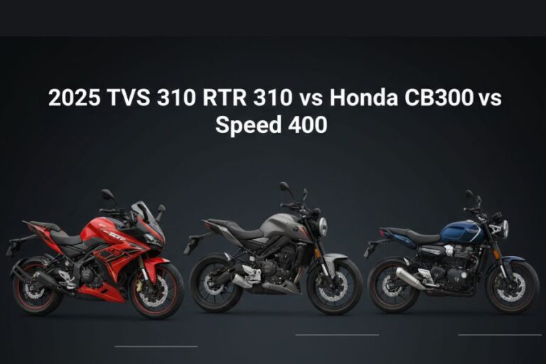 2025 TVS Apache RTR 310 vs Rivals
