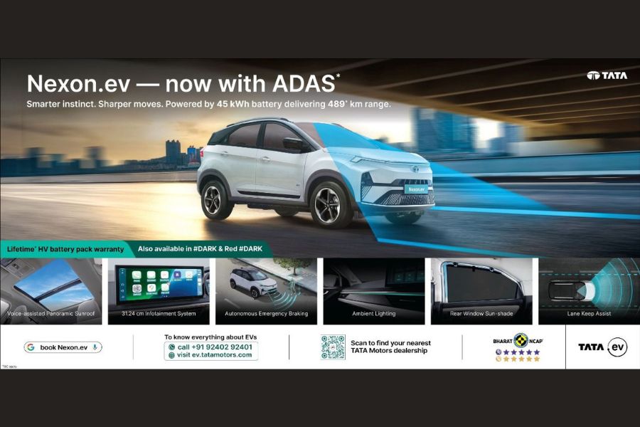 India’s no. 1 EV takes safety to the next level – Nexon.ev Launched with ADAS