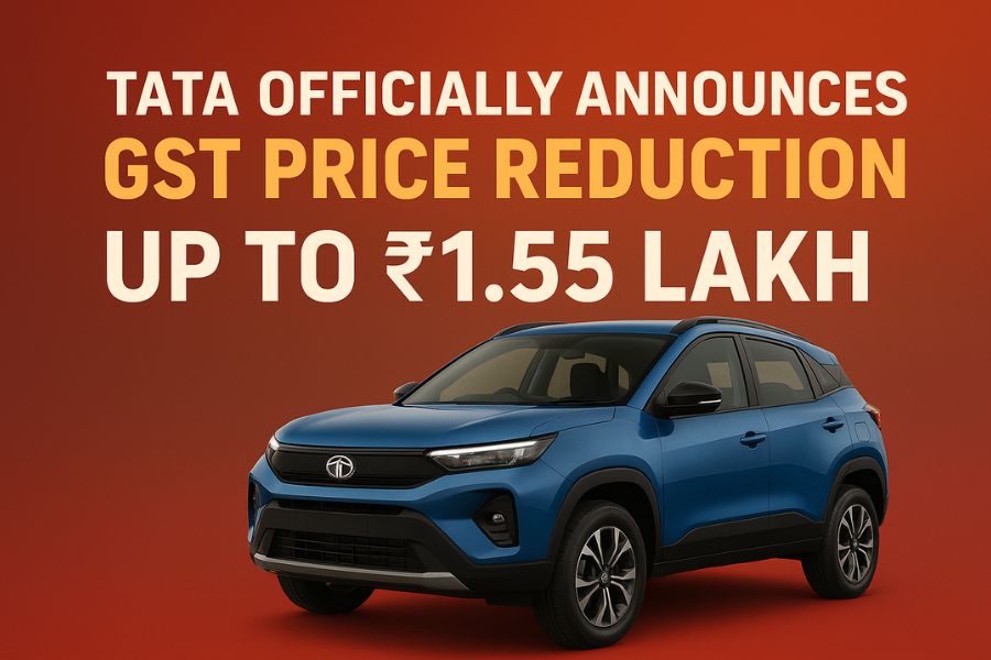 Tata Officially Announces GST Price Reduction