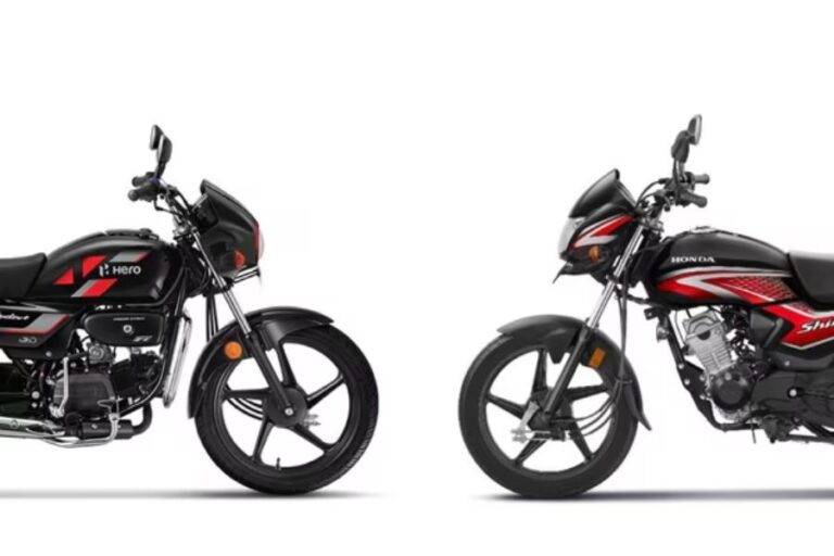 Hero Splendor+ vs Honda Shine 100 DX