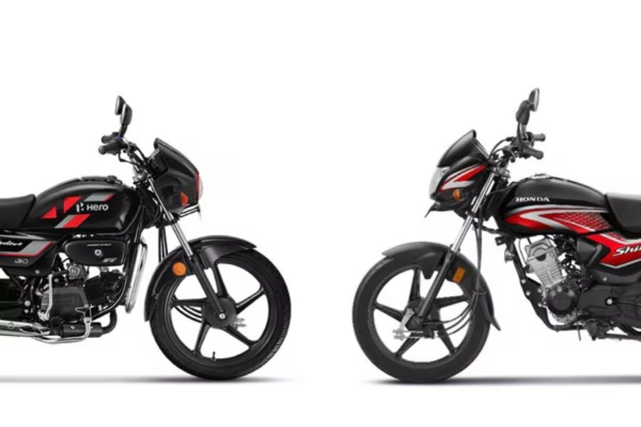 Hero Splendor+ vs Honda Shine 100 DX