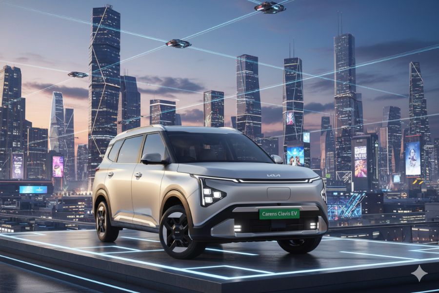 Kia Carens Clavis EV HTX E launched