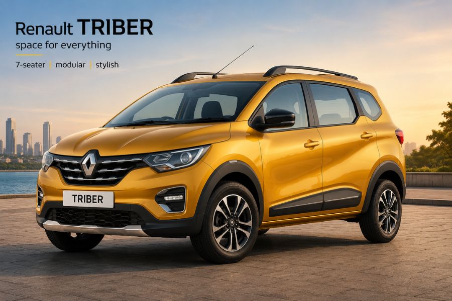 Renault Triber - Top 10 Most Affordable 7-Seater Cars in India