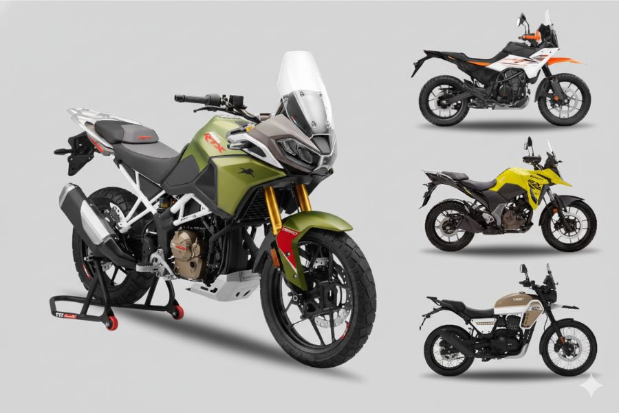 TVS Apache RTX vs Rivals